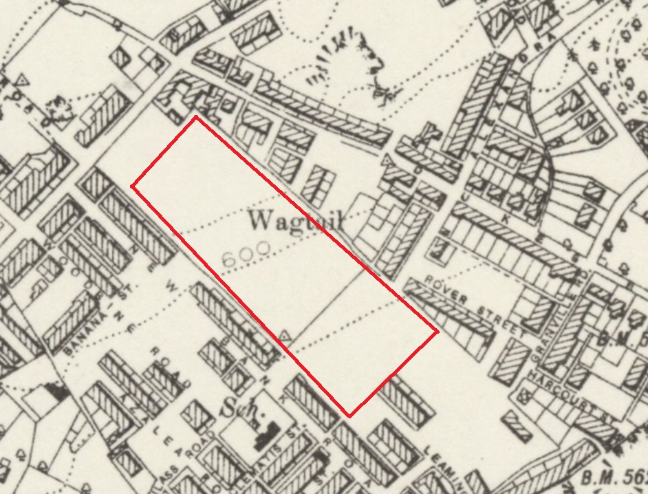 Blackburn - Leamington Road Ground : Map credit National Library of Scotland